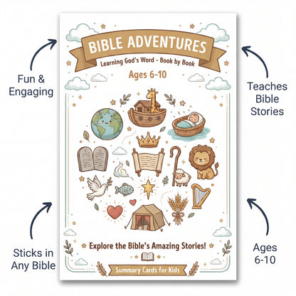 FaithSteps: 66 Bible Quest Cards
