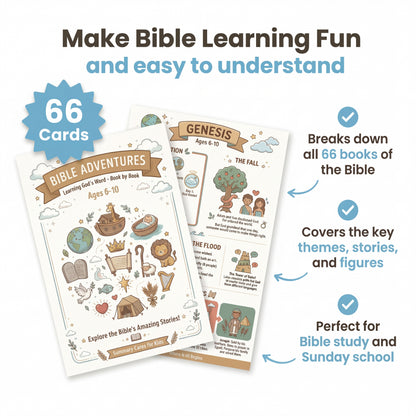 FaithSteps: 66 Bible Quest Cards