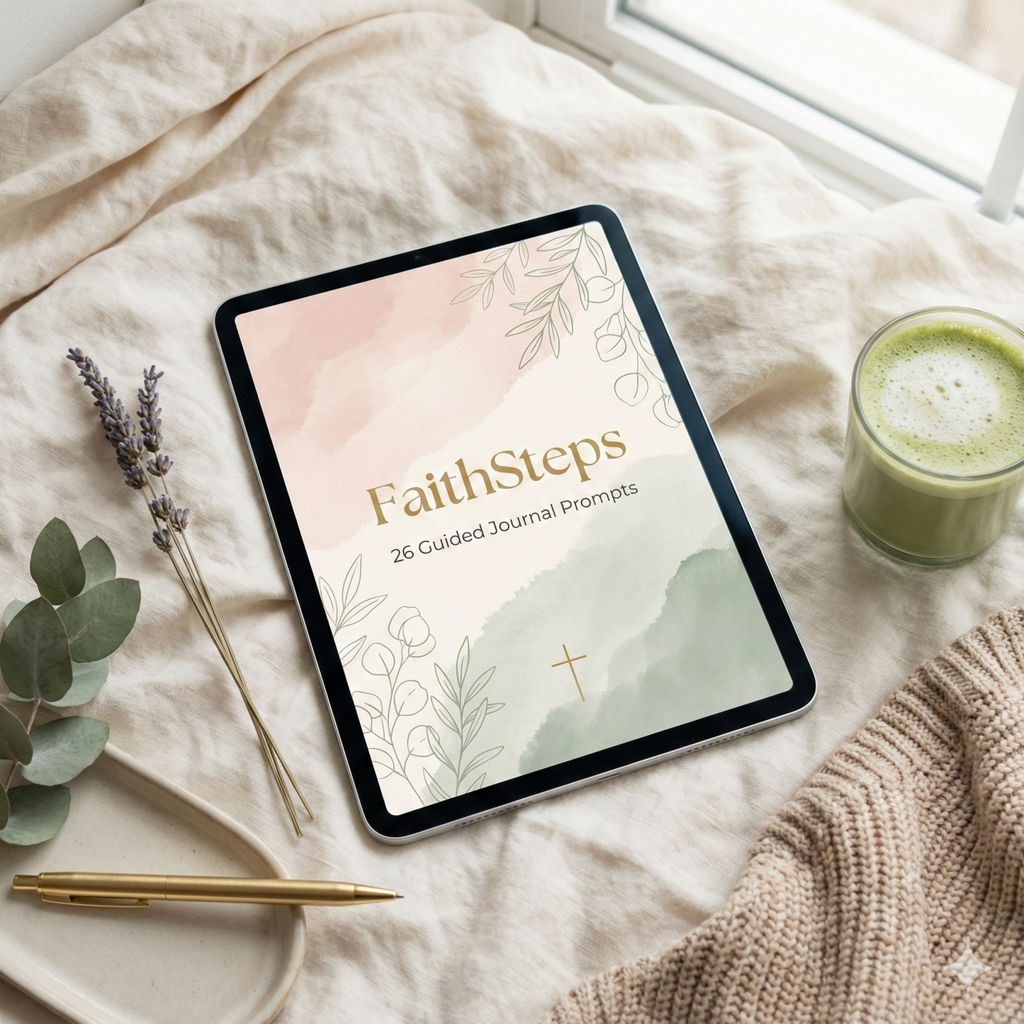 FaithSteps™ 26 Guided Journal Prompts